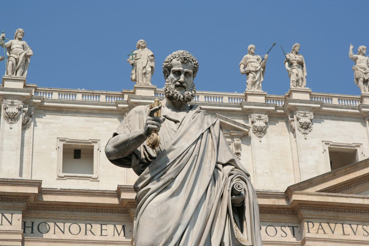 A statue of Saint Peter in the Vatican City (Photo: WYM)